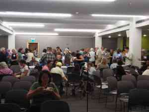 Guests of all faiths were invited to break the fast at 8:15